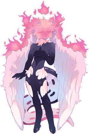 fullbody with smooth-pen sketch lines and full render coloring. Proposed price: $65