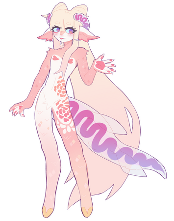 fullbody with binary sketch lines and flat coloring. Proposed price: $60